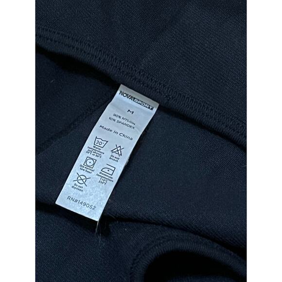 Nova Sport Black Women’s Romper Size Medium - Picture 2 of 3